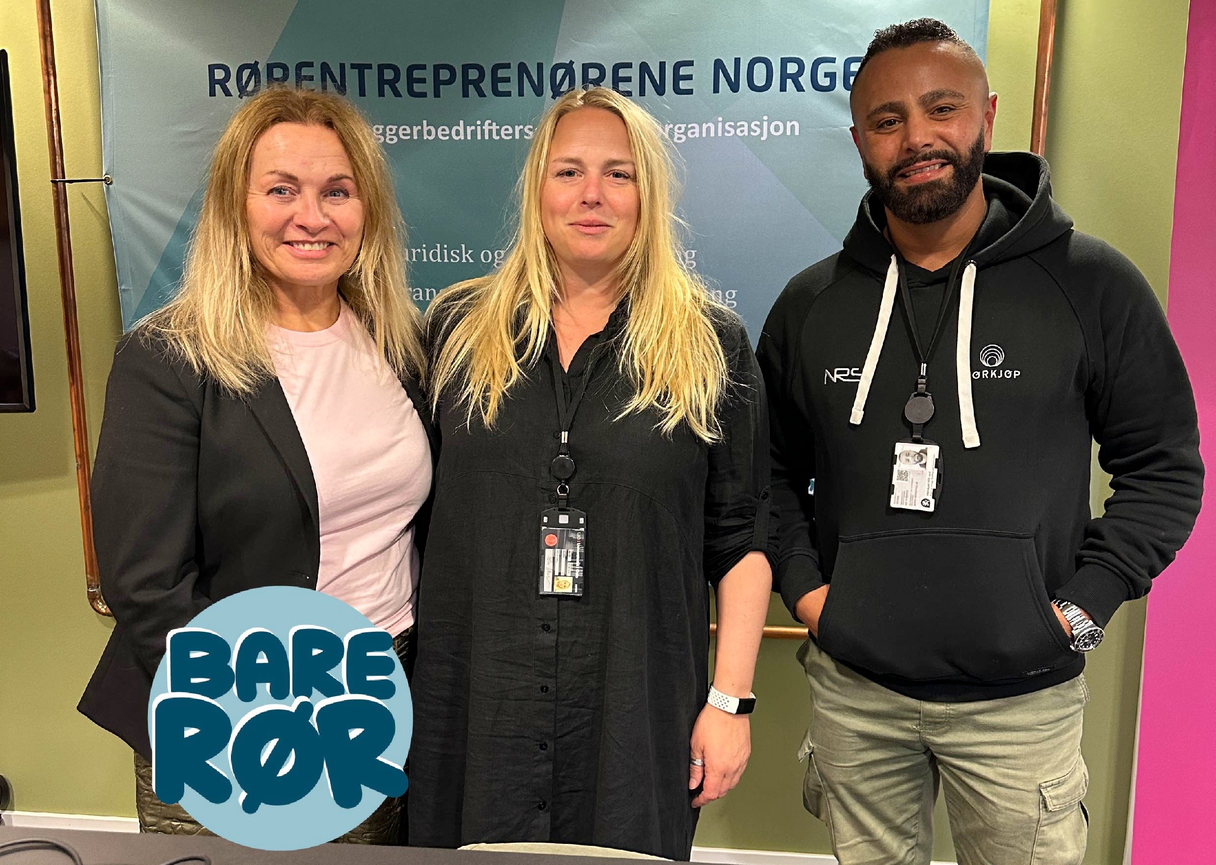 Iselin Abell Nilsen var gjest i podcasten Bare Rør. Her sammen med Eli Eide og co-host Hussein (også kjent som Hussain fikser)