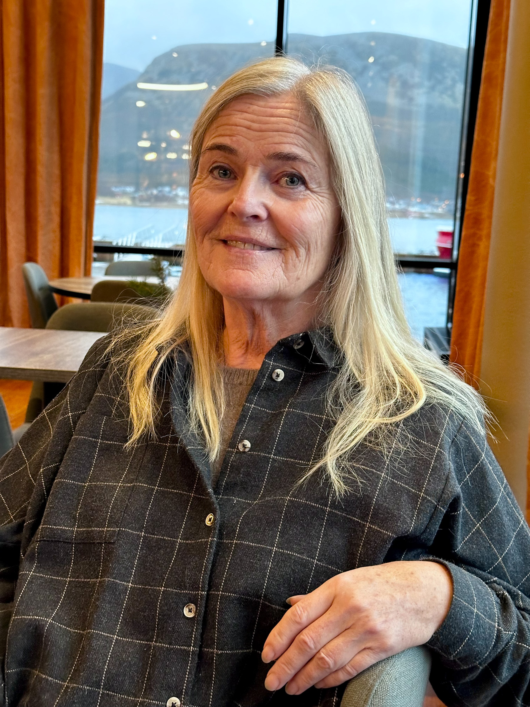 Merete Larsen på høsttur i Svolvær. Hun leder RørNorge Nord, som representerer 70 medlemsbedrifter i tre fylker.