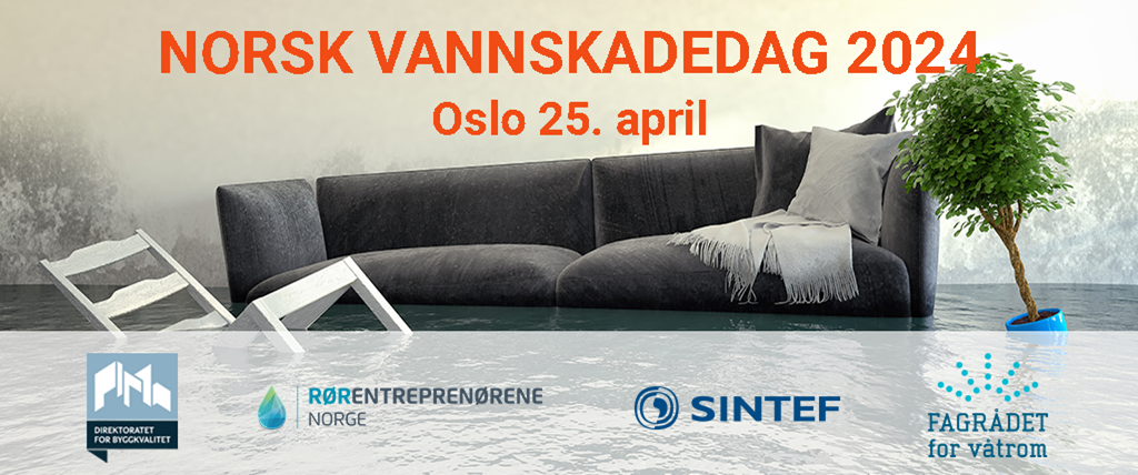 Norsk Vannskadedag 2024 torsdag 25. april på Vika Kino!