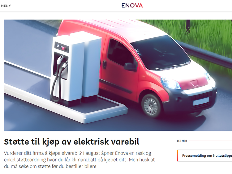 Regjeringen har bevilget en ekstra milliard som øremerkes støtte i overgangen til nullutslipps næringstransport. Rørbransjen står klar til å bytte til grønne varebiler.