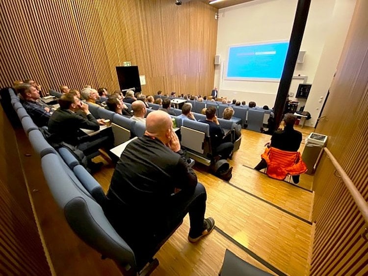 Mange seminardeltakere i Oslo. (Foto: Nelfo)