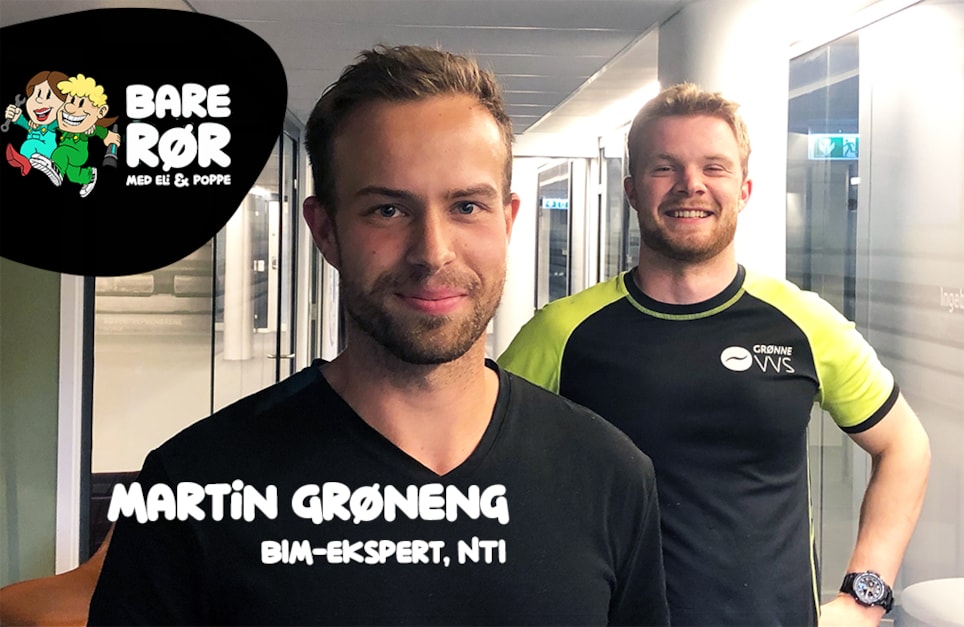 Martin Grøneng (NTI) og Severin Poppe Midteide 