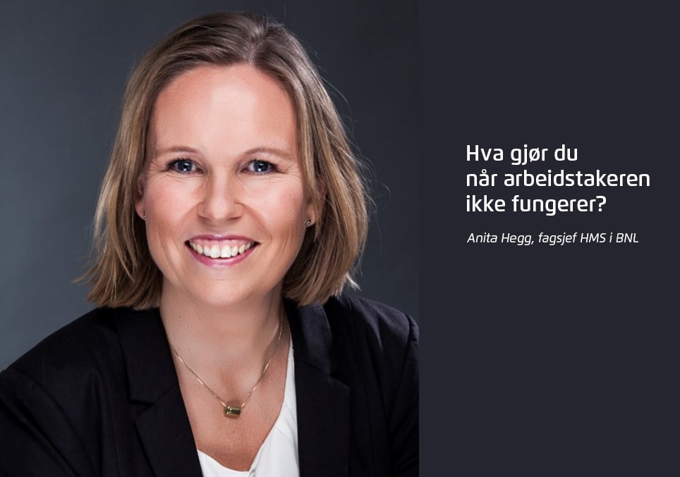 Advokat og fagsjef HMS i BNL, Anita Hegg. Foto: BNL